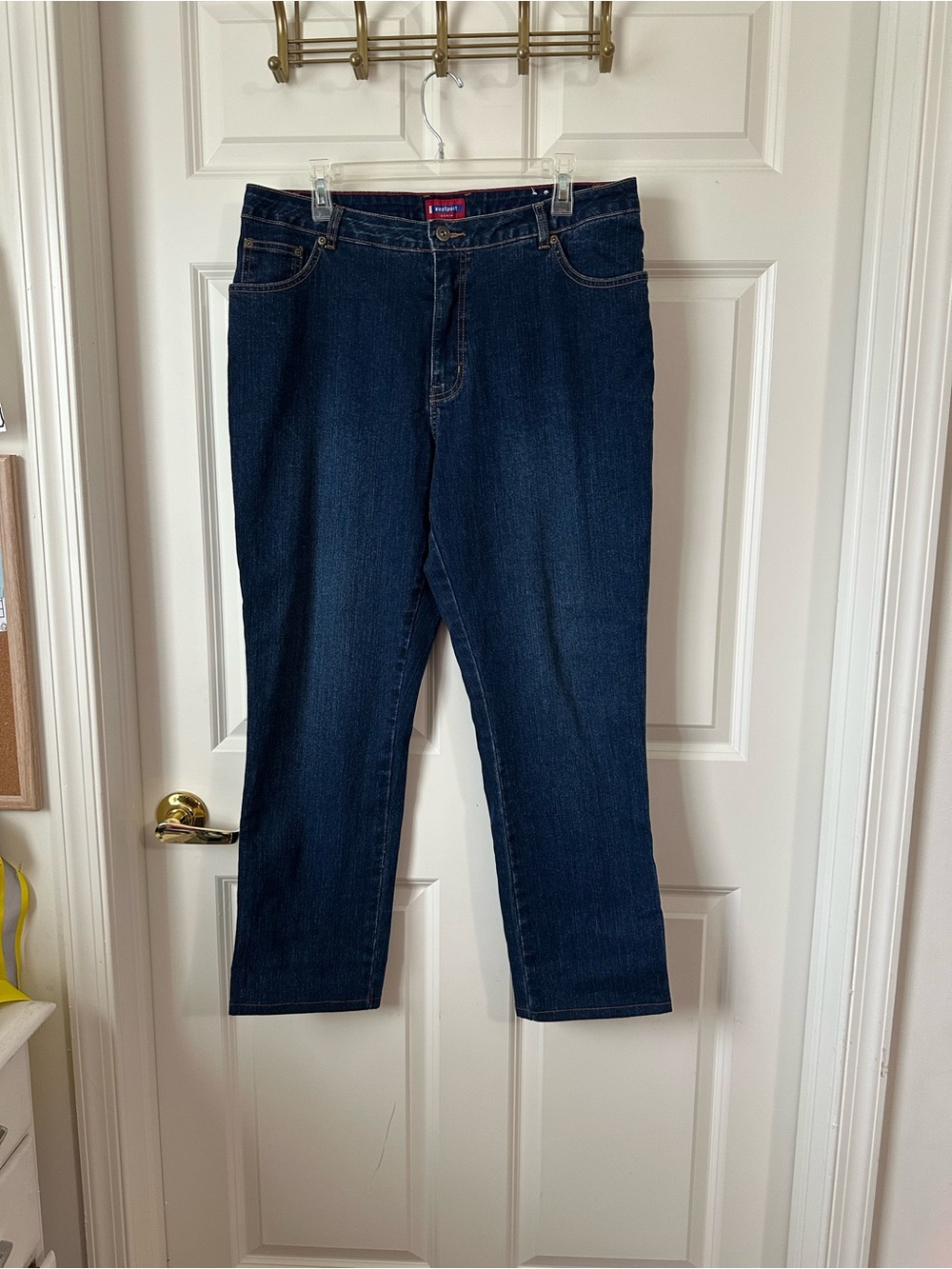 Westport Y2K Straight Leg  Dark Wash Denim  Jeans Size 14
